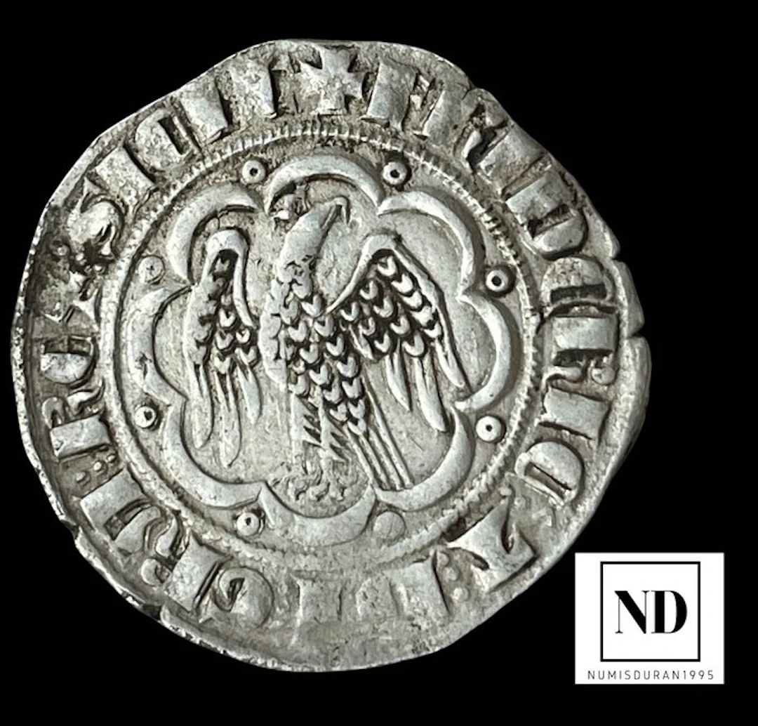 Kingdom of Aragon. Frederic III. Pirral 1296/1337 - Sicília