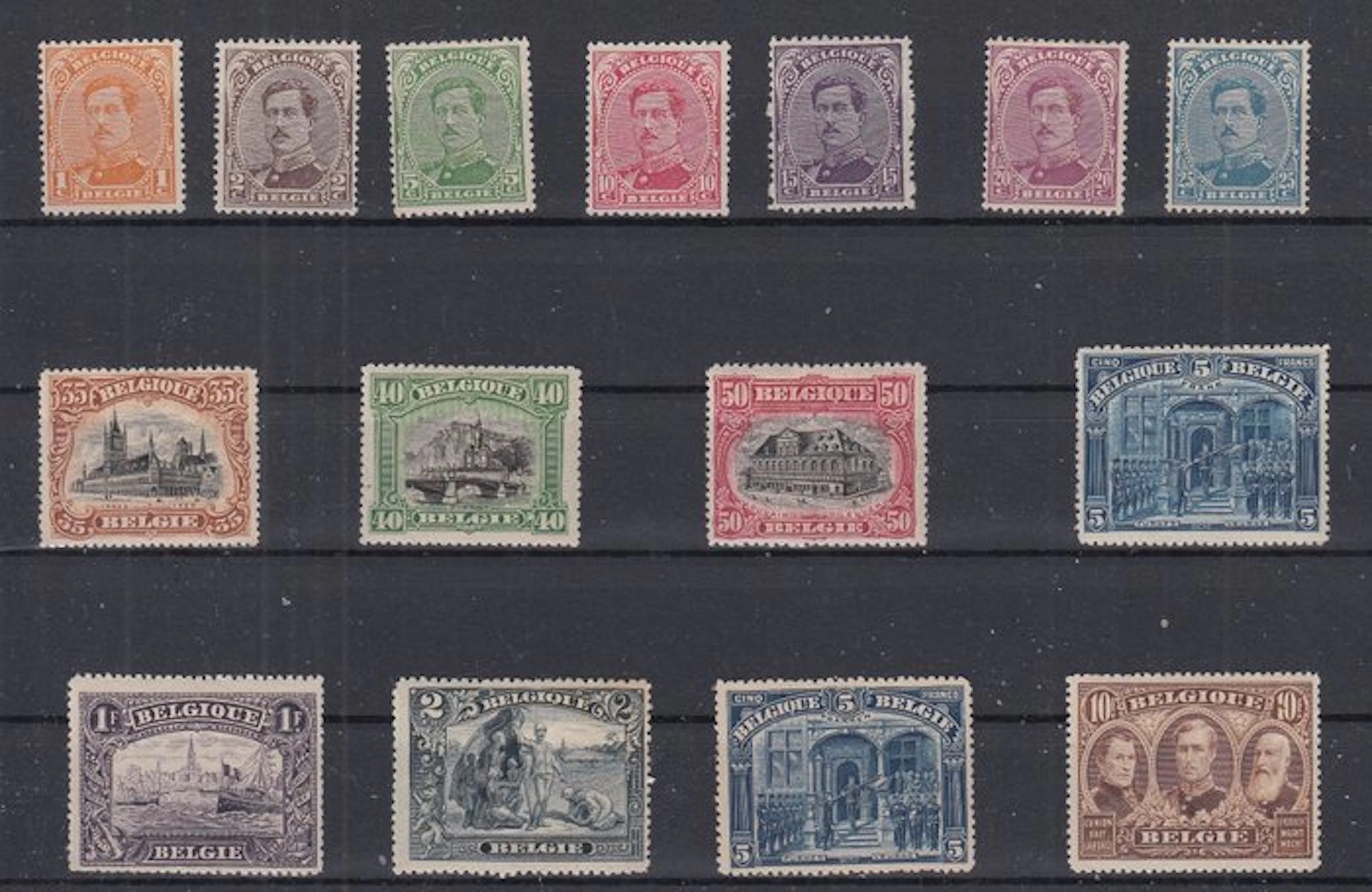 Belgium 1915 - Issue 1915 - OBP : 135/149