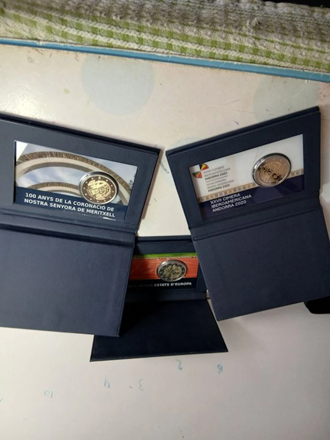 Andorra. 2 Euro 2020/2026 (3 coins) Proof (No reserve price)