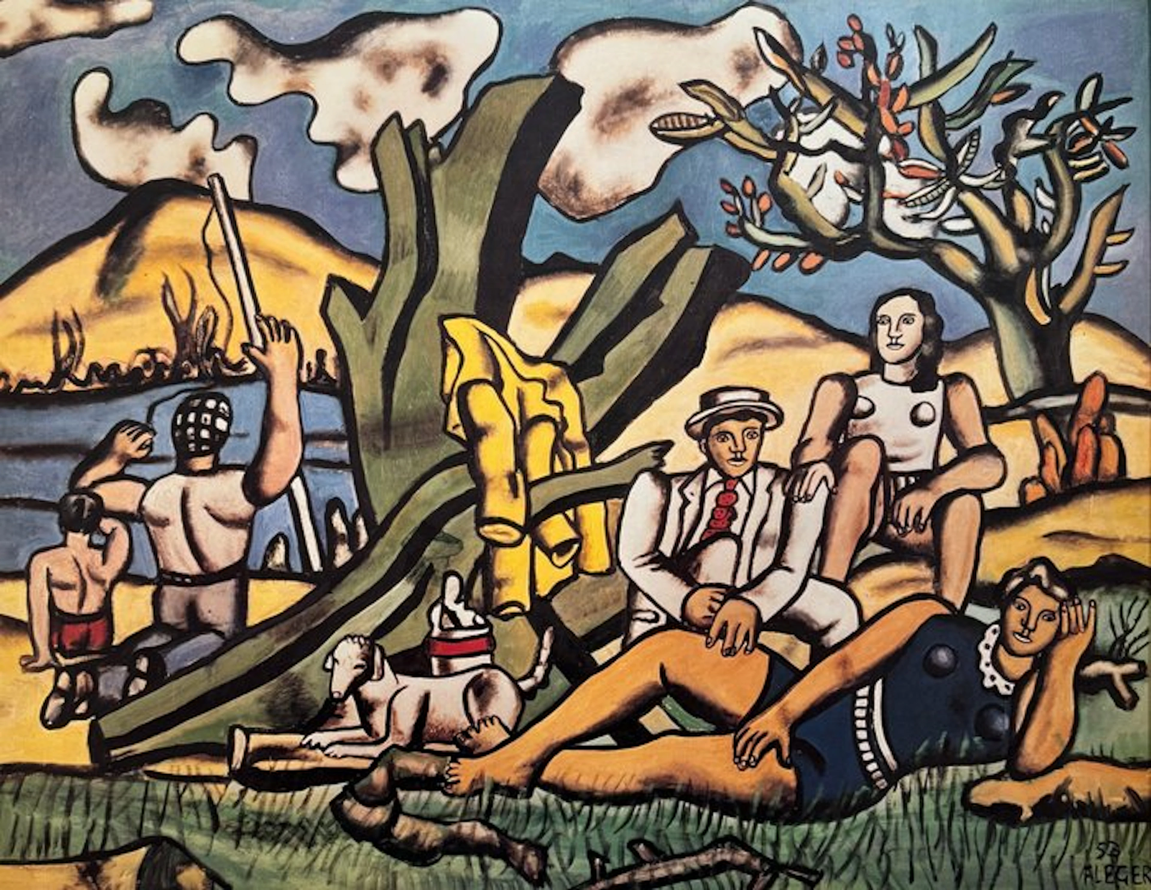 Fernand Léger (1881-1955) - La partie de campagne