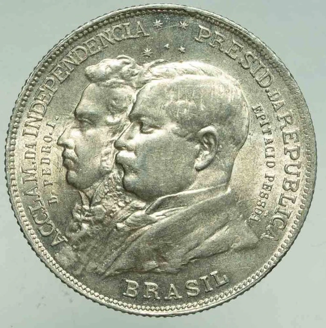 Brazil. Republic. 2000 Reis 1922 (No reserve price)