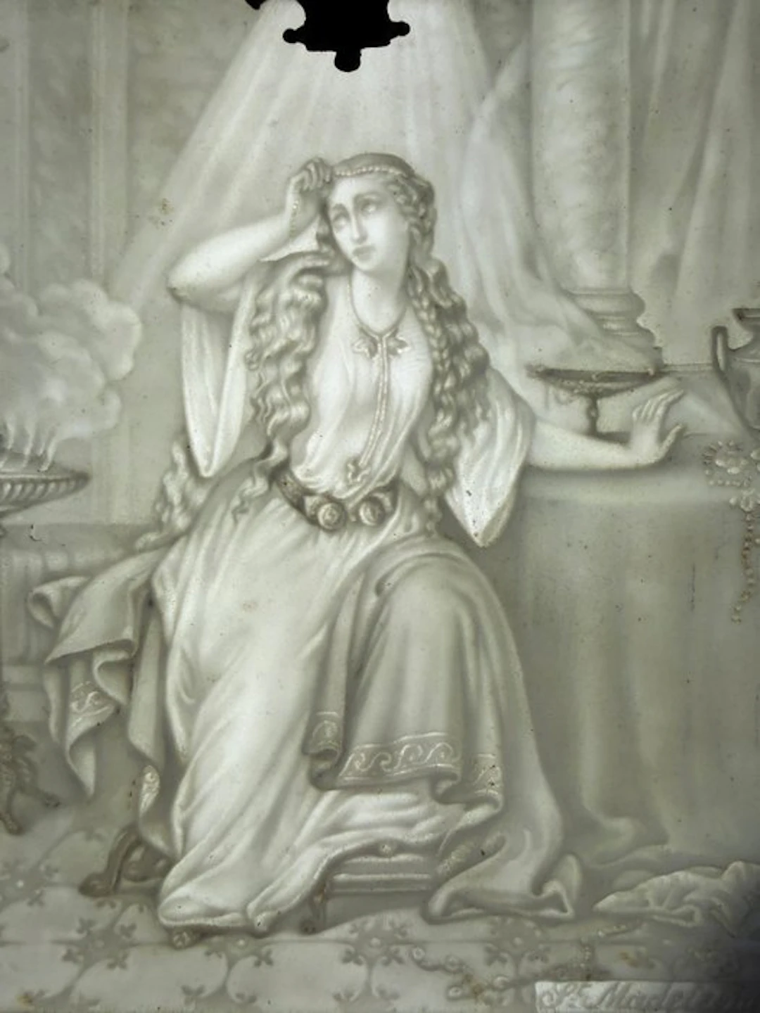 Lithophane - 1850-1870 - Germany - Plaue...