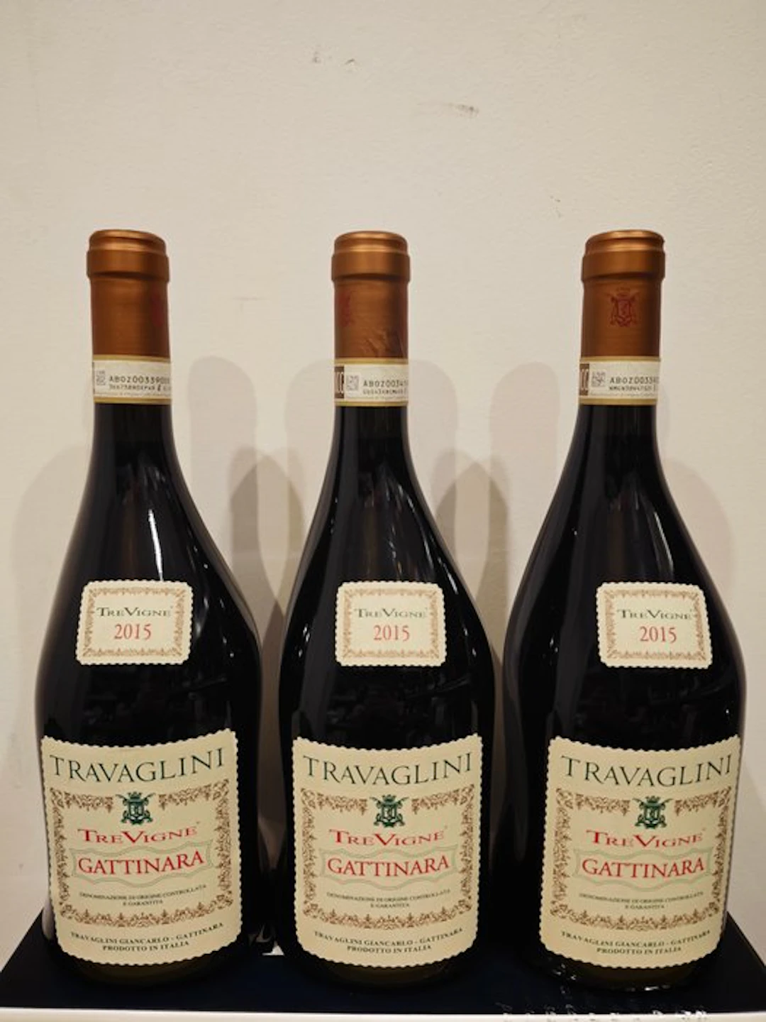 2015 Travaglini Tre Vigne Gattinara - Piedmont - 3 Bottles (0.75L)