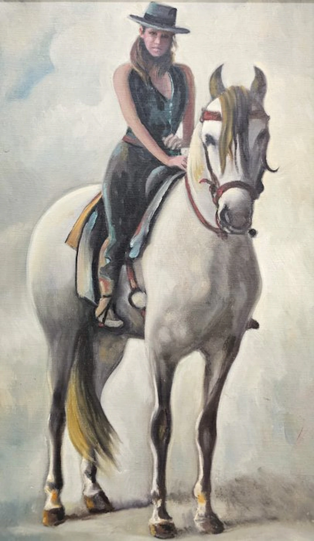 European School (XX) - The Amazon and her horse