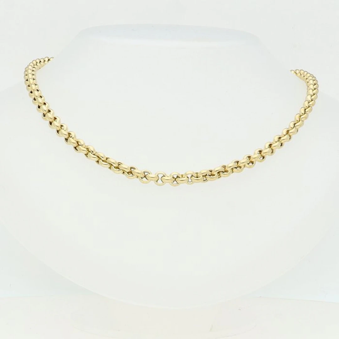 Chain - 14 kt. Yellow gold - Jasseron