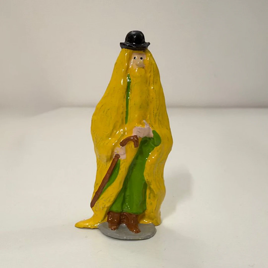 Tintin - Prototype - Détective à barbe jaune (Dupond ou Dupont)