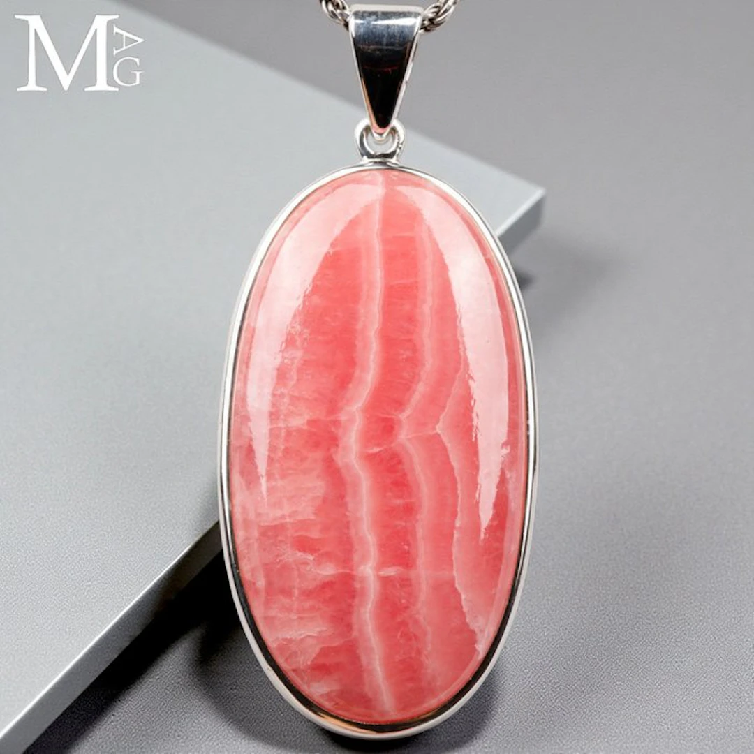 The “Stone of Love and Compassion” Rhodochrosite - Height...