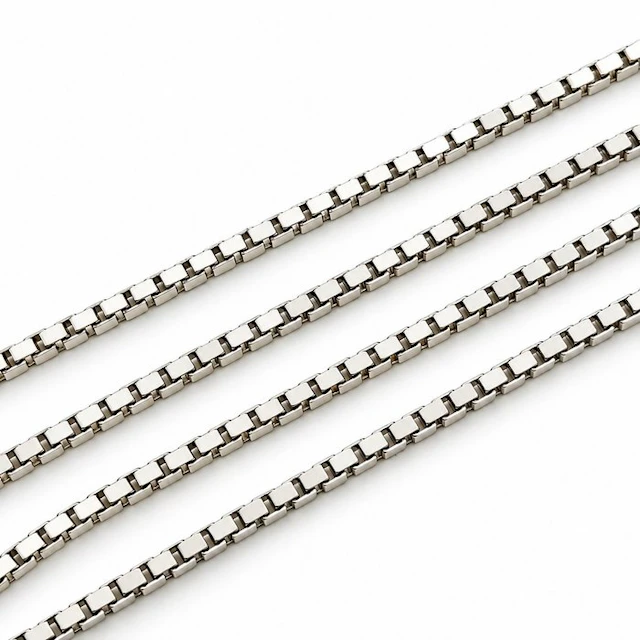 UnoAErre - Necklace - 18 kt. White gold - Made in Italy - Handmade
