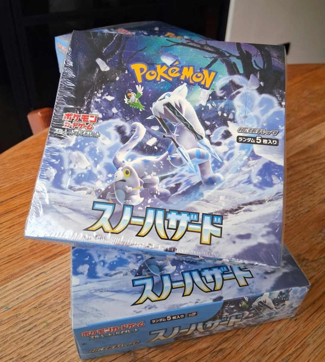Pokémon - 1 Box - Snow Hazard スノーハザード (SV2P) - Scarlet & Violet