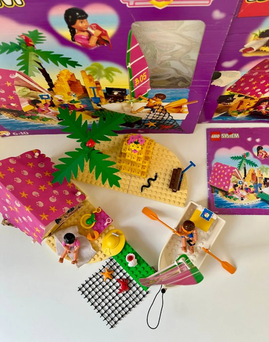 LEGO Set - 5846 - Belville - Desert Island / My Secret...