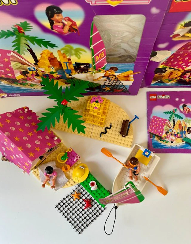 LEGO Set - 5846 - Belville - Desert Island / My Secret...