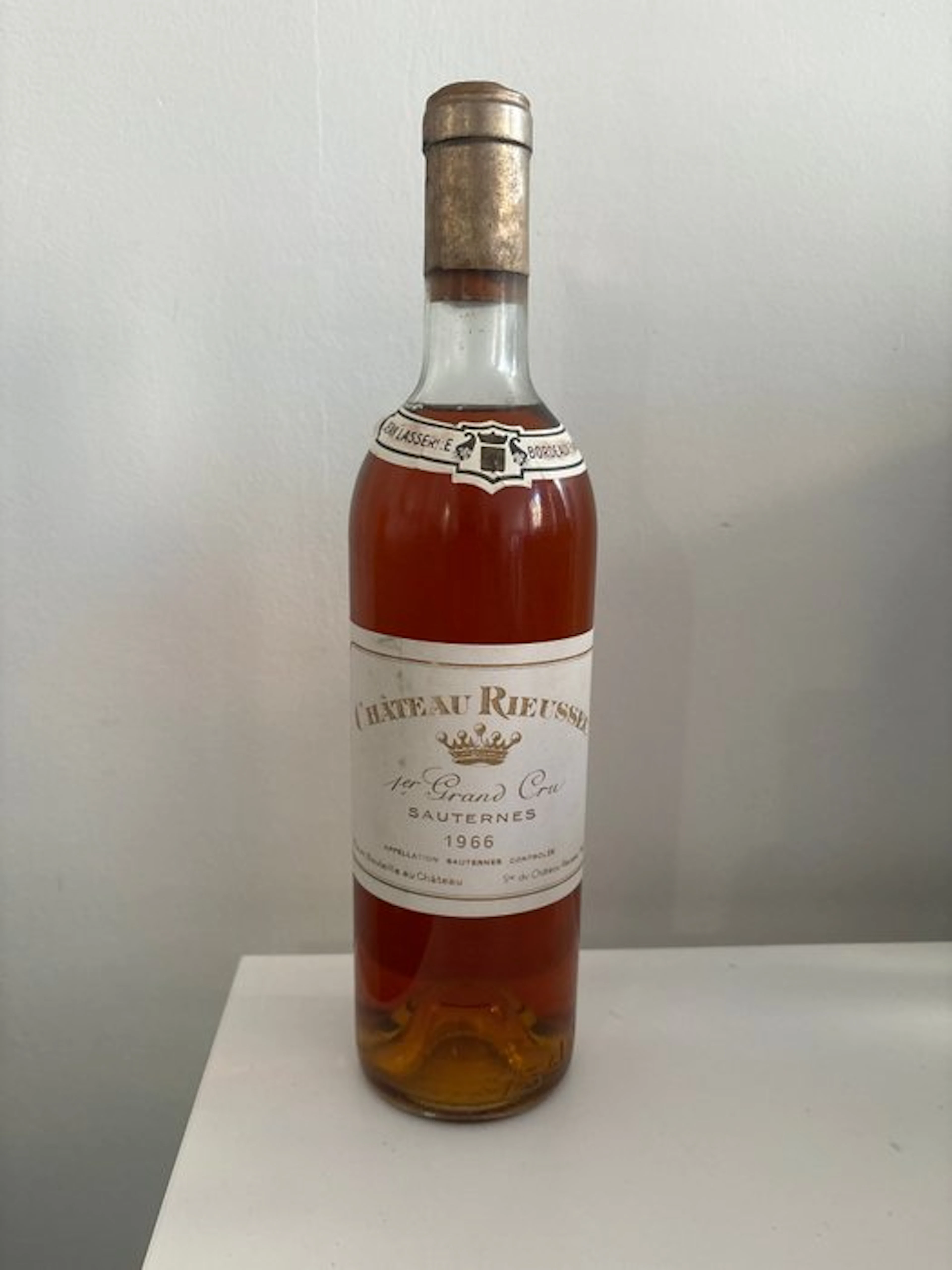 1966 Château Rieussec - Sauternes 1er Grand Cru - 1 Bottle (0.75L)