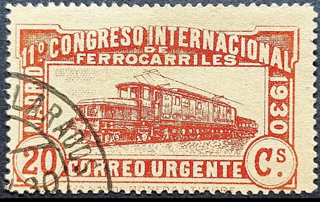 Spain 1930/1930 - Railways - Edifil 482