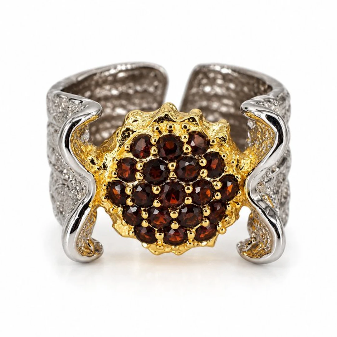 No reserve price - Ring Gold-plated
