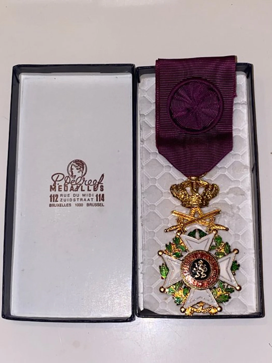 Belgium - Military medal - Officer of the Order of...