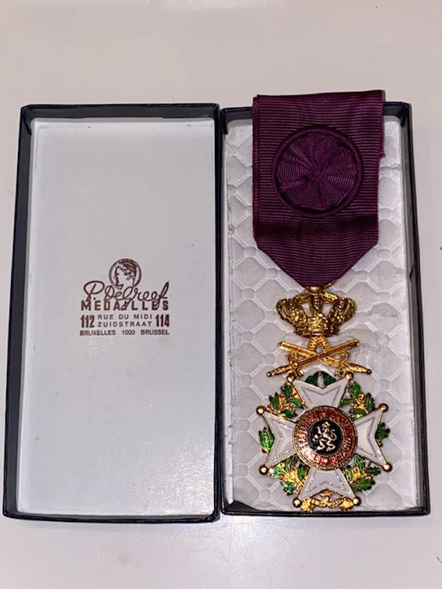 Belgium - Military medal - Officer of the Order of...