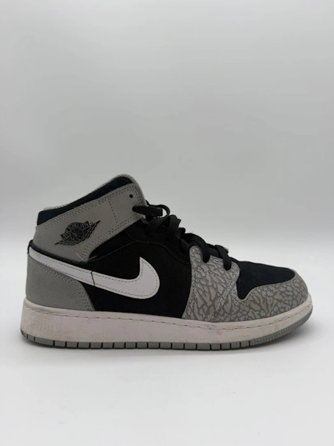 Air Jordan - Jordan 1 Mid Elephant Print (GS) - Sneakers - Size: EU 38.5