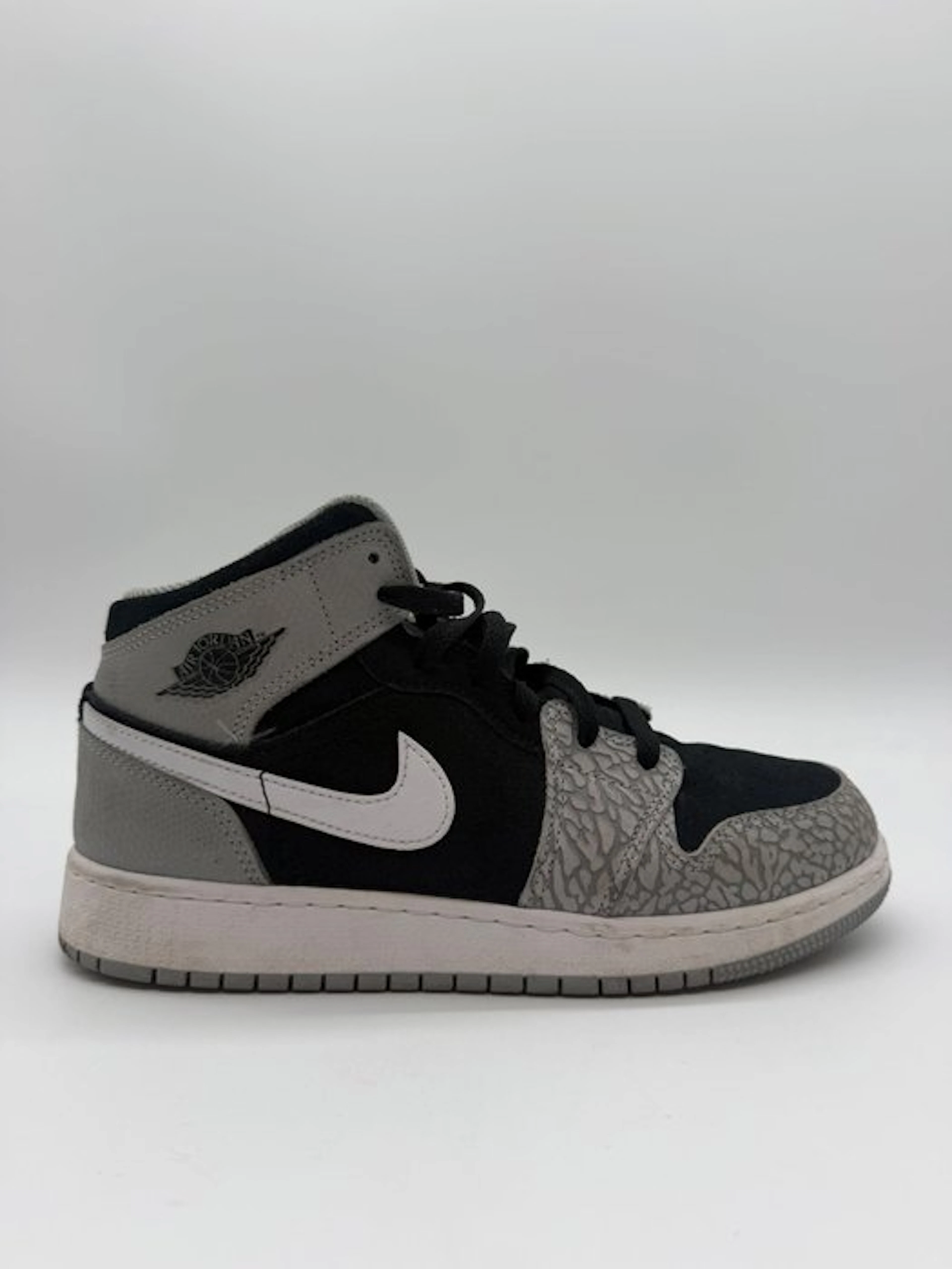 Air Jordan - Jordan 1 Mid Elephant Print (GS) - Sneakers - Size: EU 38.5