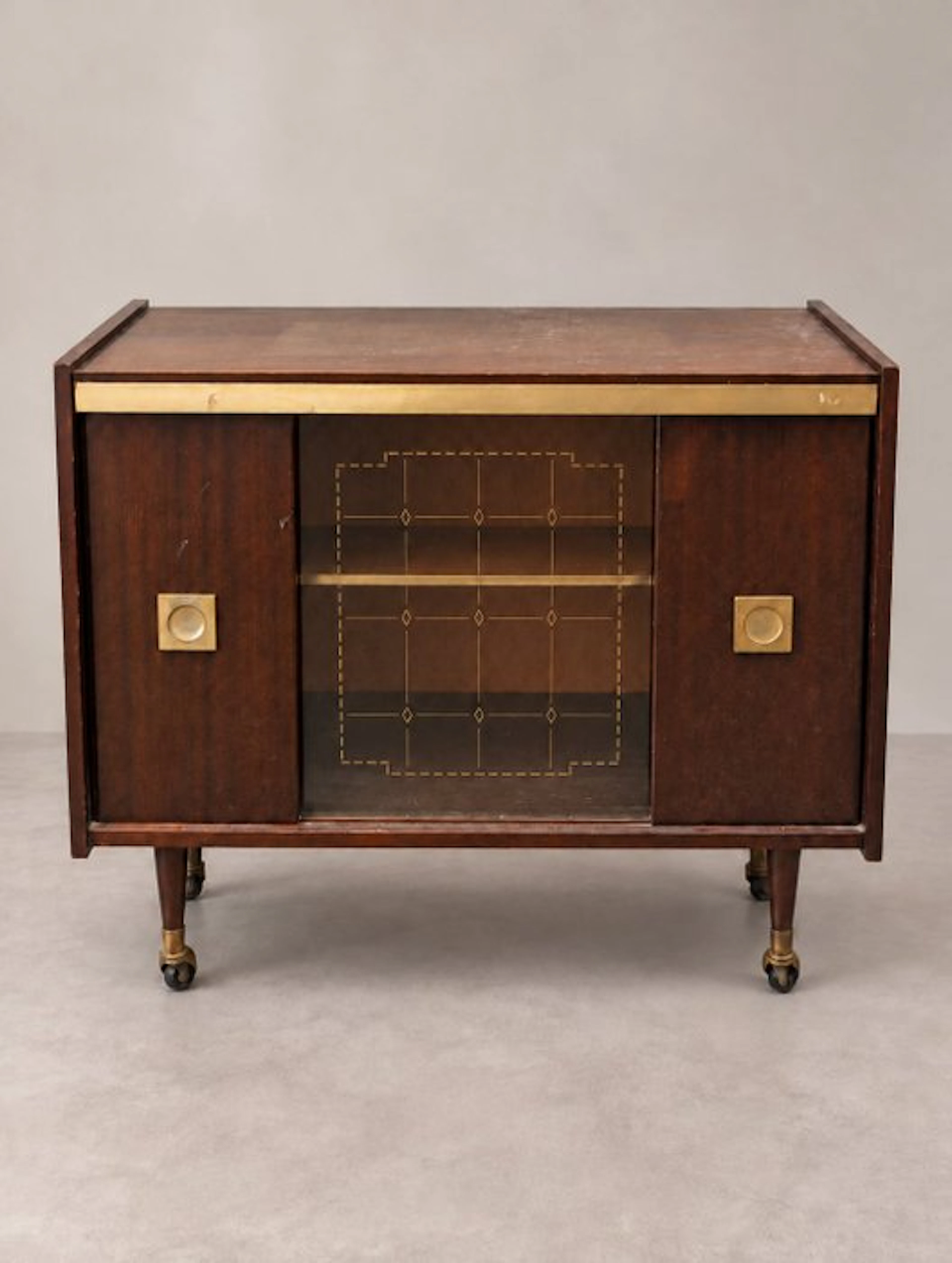 Bar - Wood - Vintage mid-century