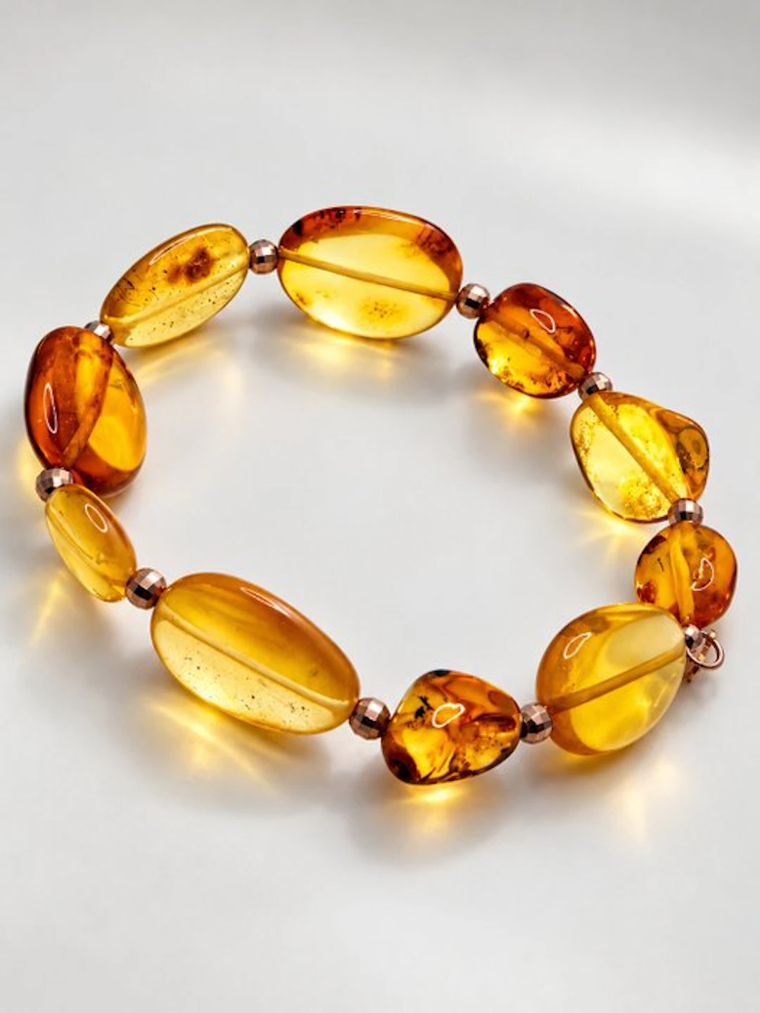 Designer Jewelry - Baltic Amber - Sterling Silver 925...