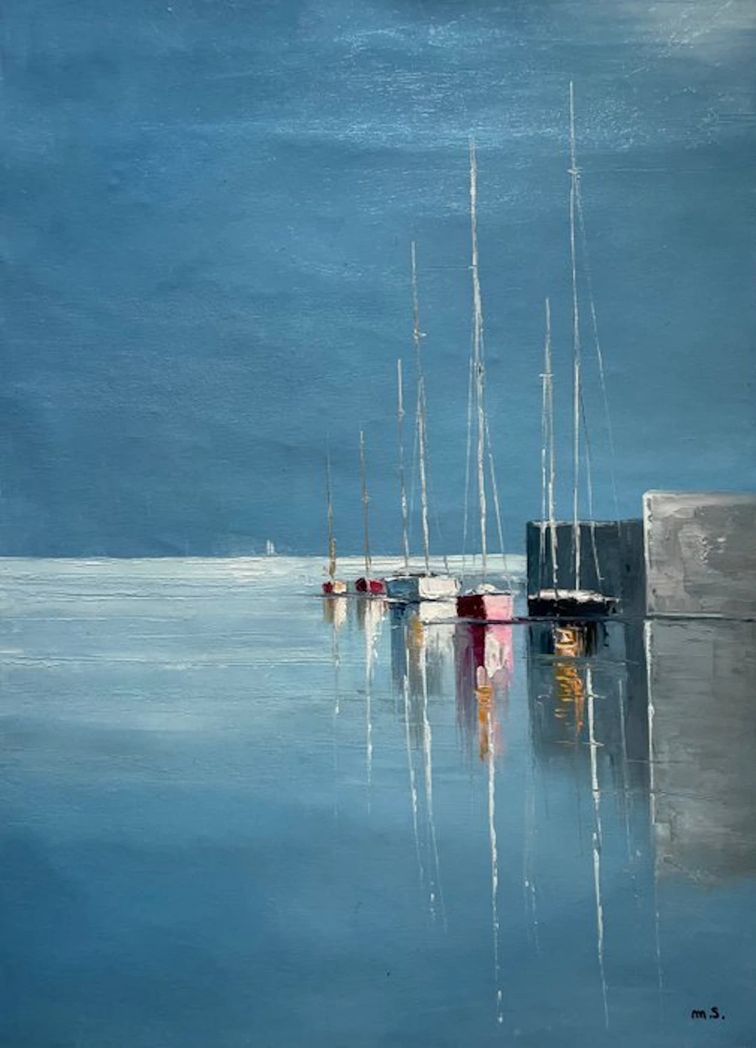 Michele Sartori (1972) - Porto lontano nel blu