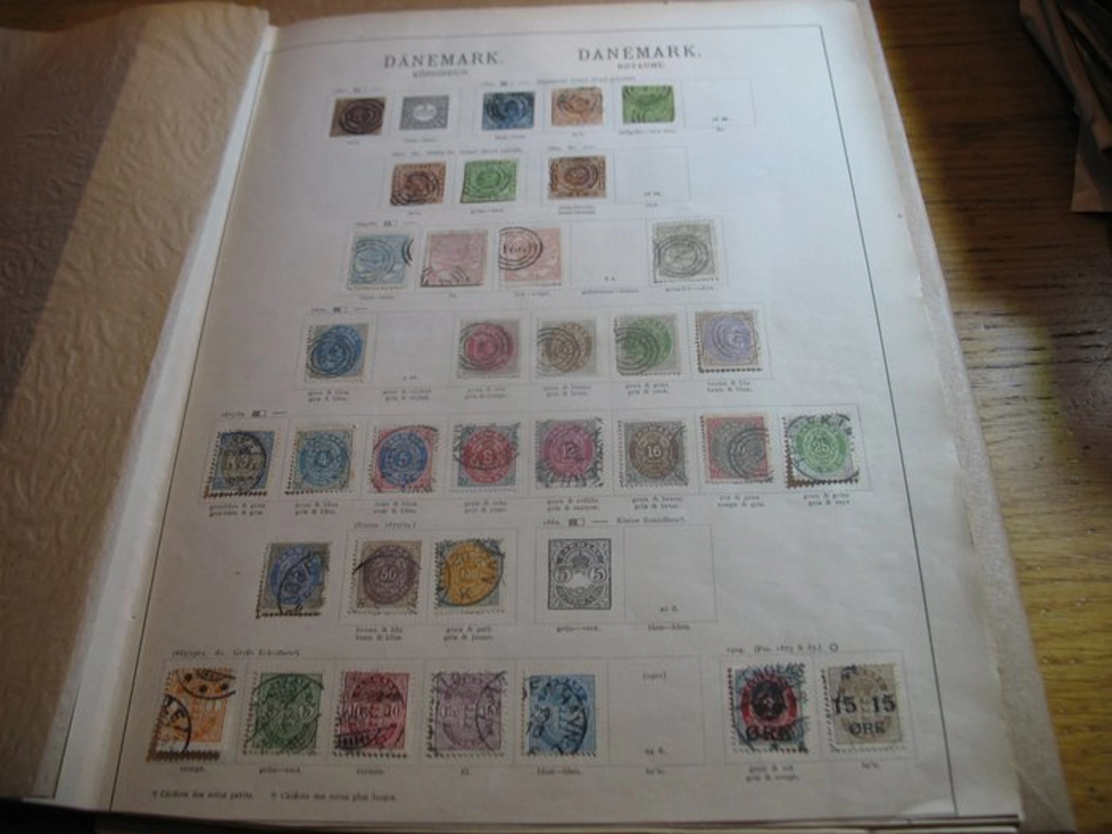 Denmark - Classic stamp collection in varying conditions