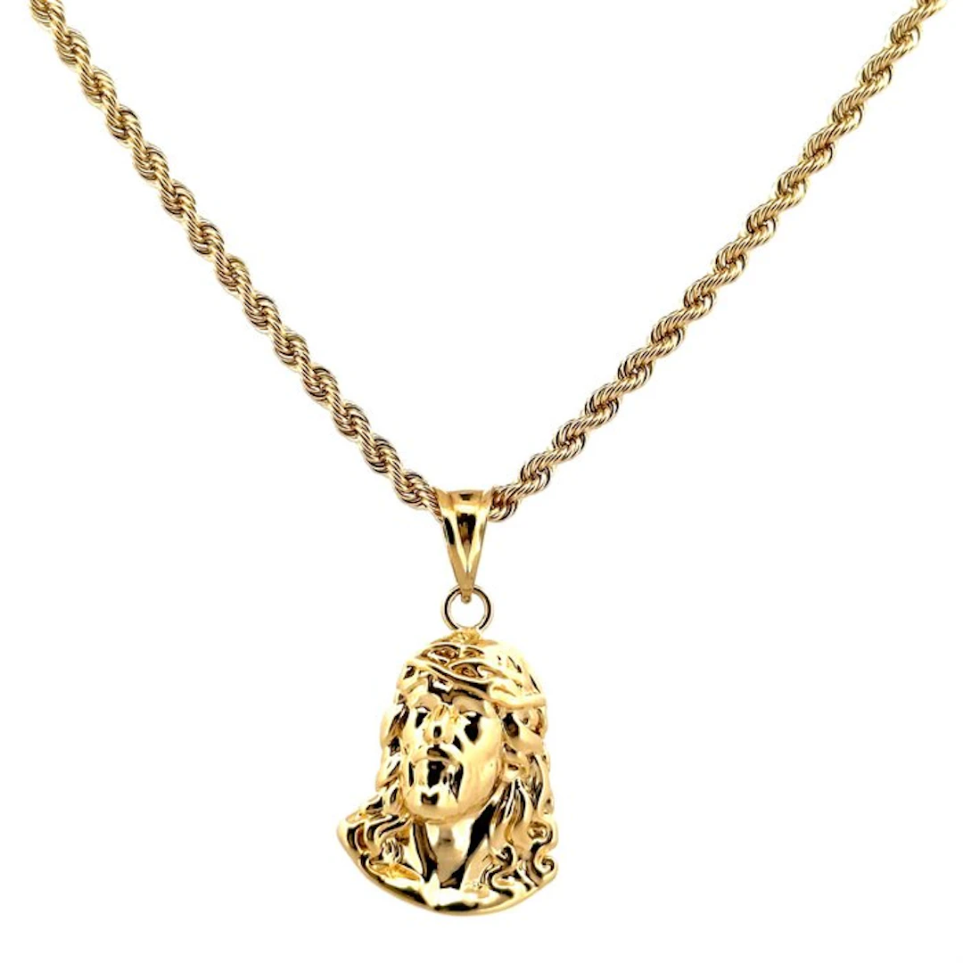 Necklace - 18 kt. Yellow gold - Christ
