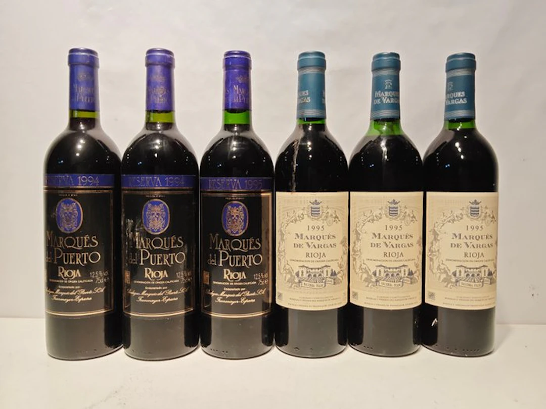 1994 , 1995 Bodegas Marqués del Puerto (x3) & 1995...