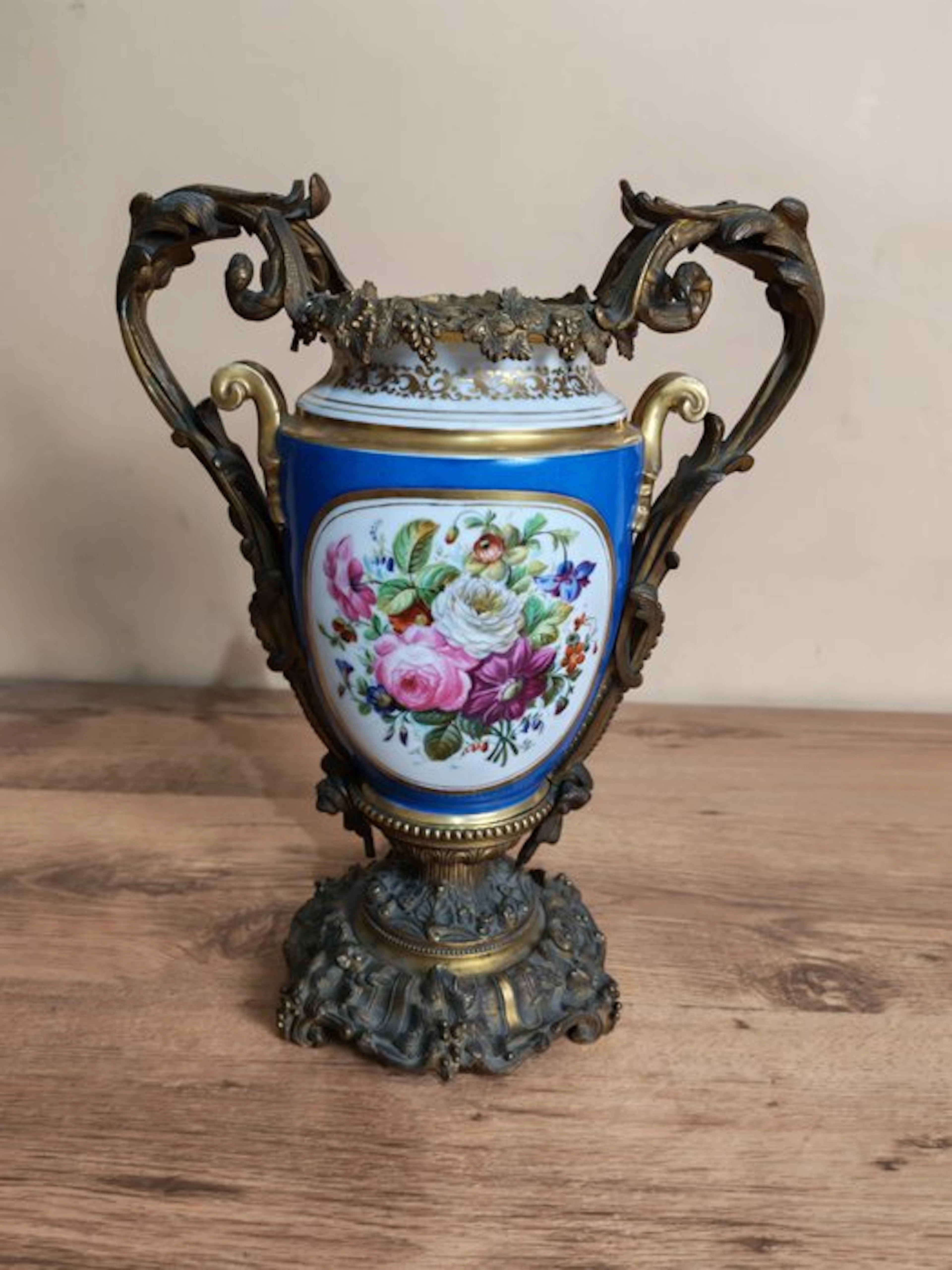 Vase - Porcelain, Bronze