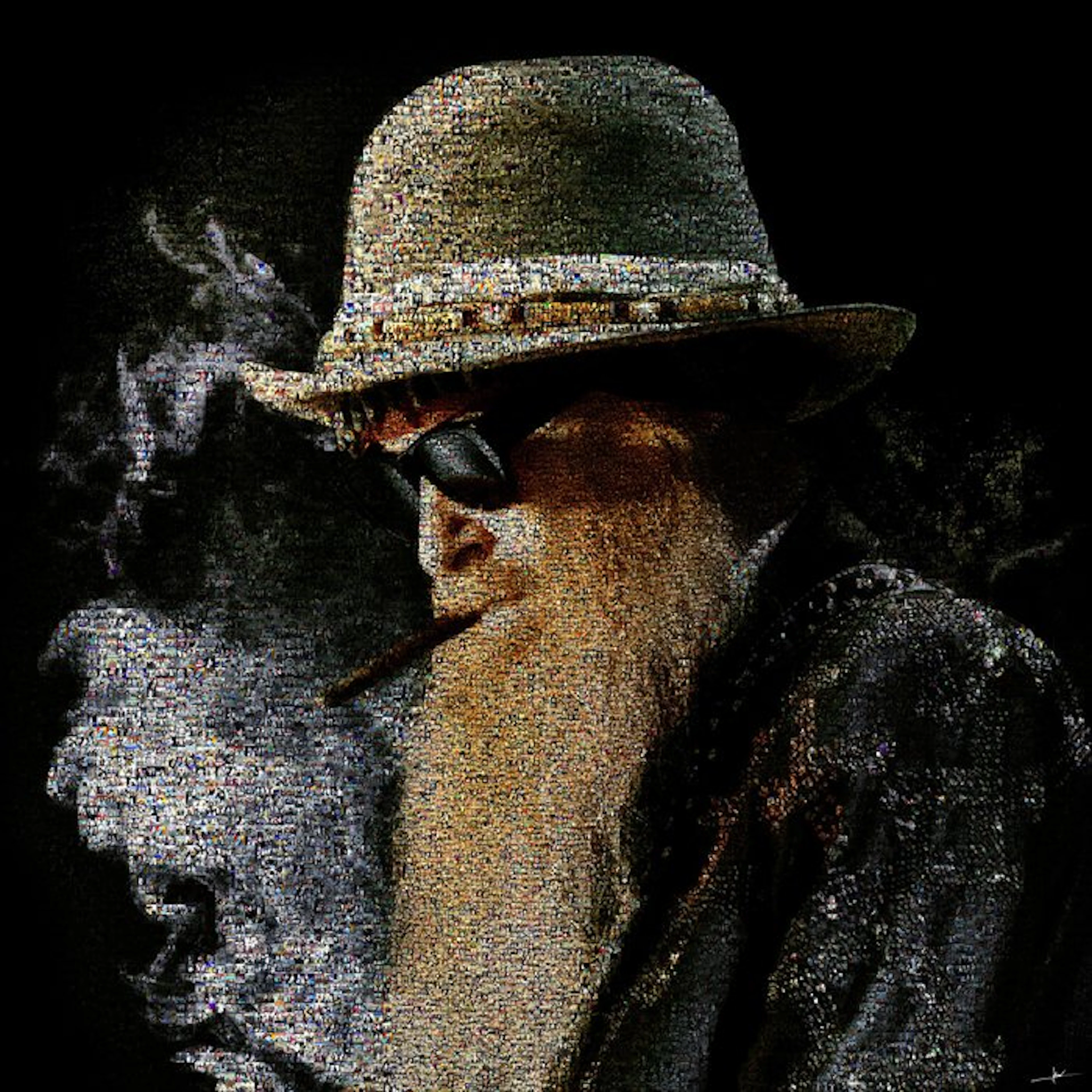 David Law (1967) - Crypto Billy F. Gibbons - ZZ Top