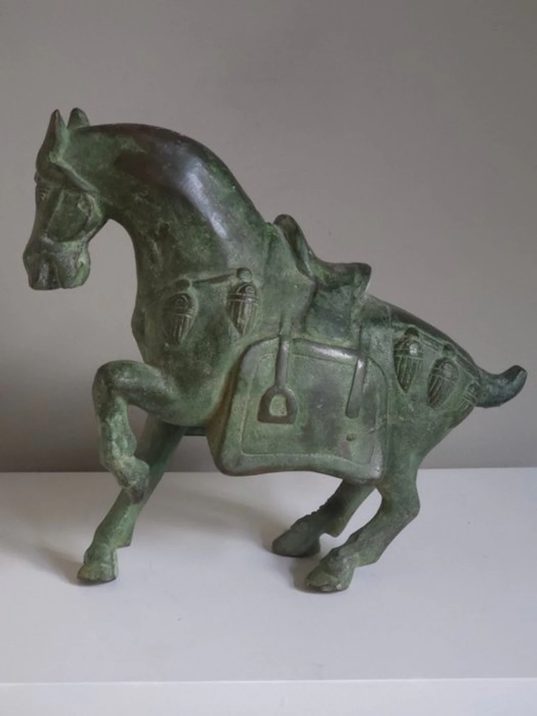 Monumental Chinese bronze horse - Bronze - China - 20th century