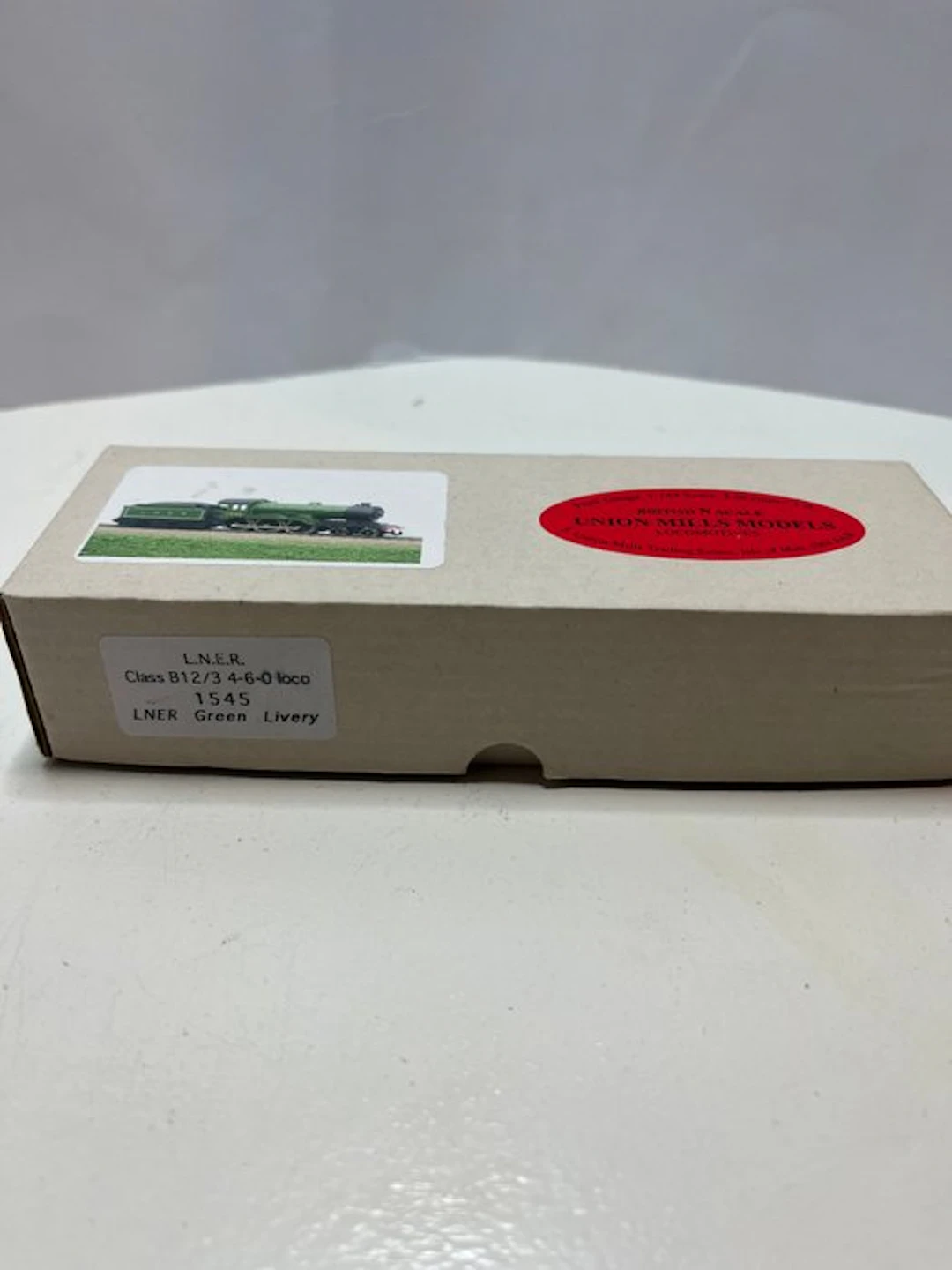 Union Mills Models N - Steam locomotive with tender (1)...