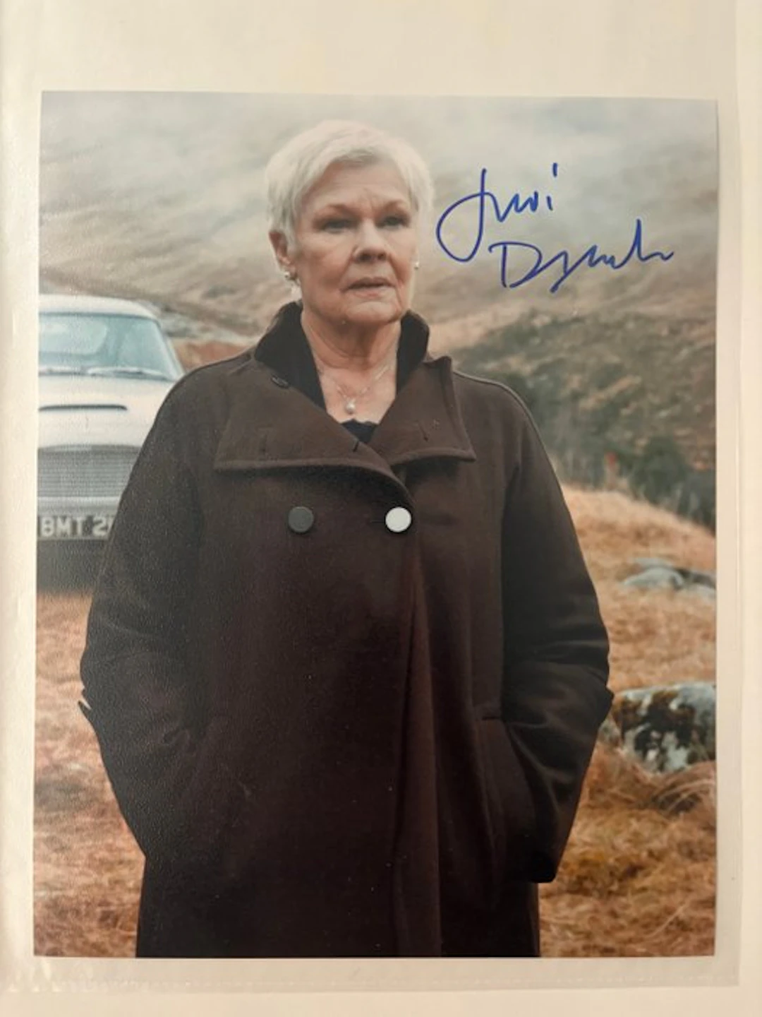 James Bond 007: Skyfall - Dame Judi Dench as "M" signed...