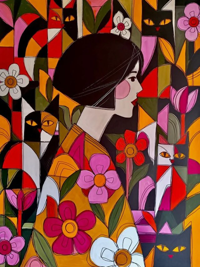 Kiri Aguilera (1982) - XL - Elegancia Botánica