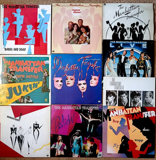 The Manhattan Transfer - 10 x albums collection...