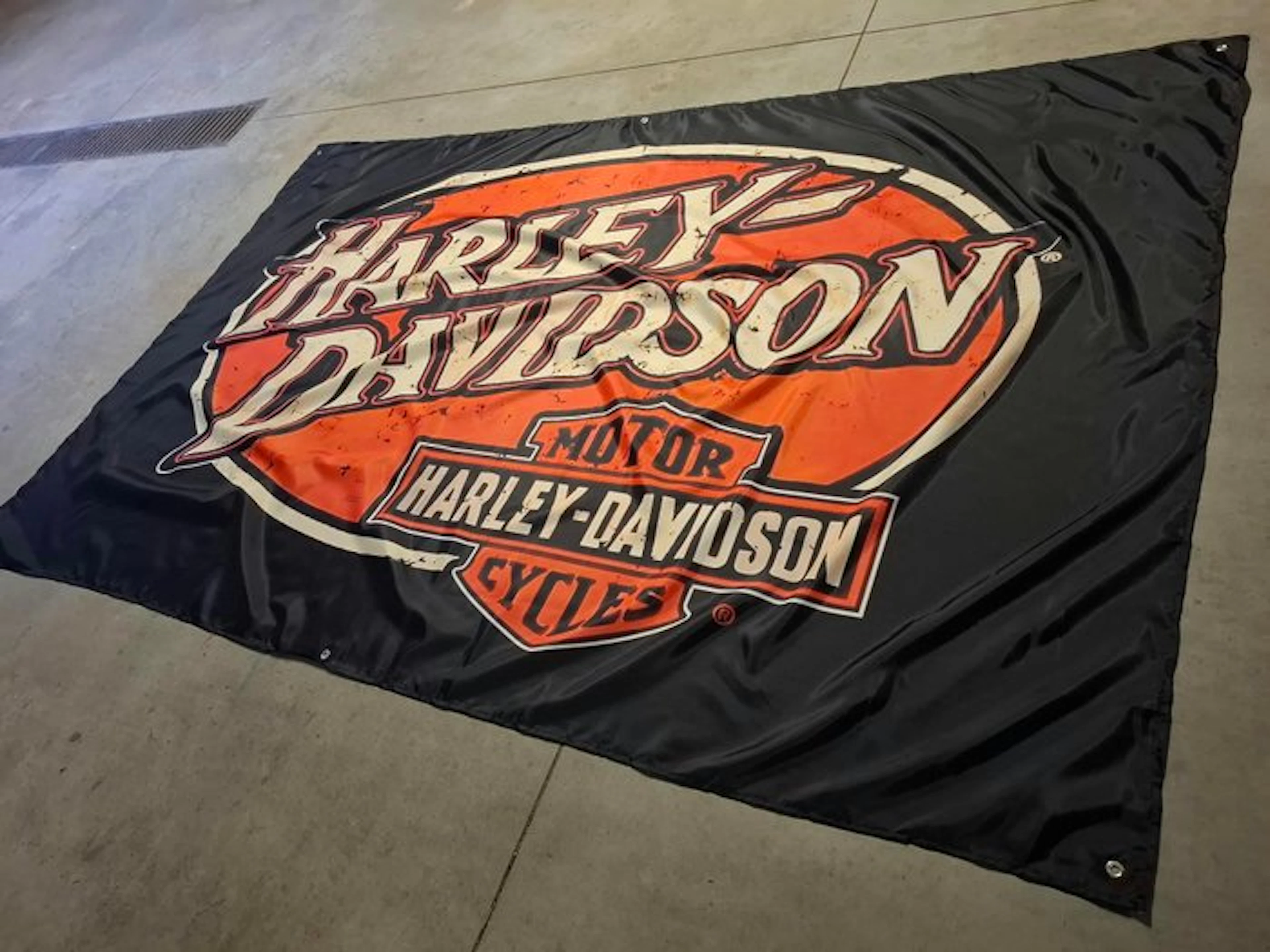Flag - Harvey Davidson. 245x151cm. - USA