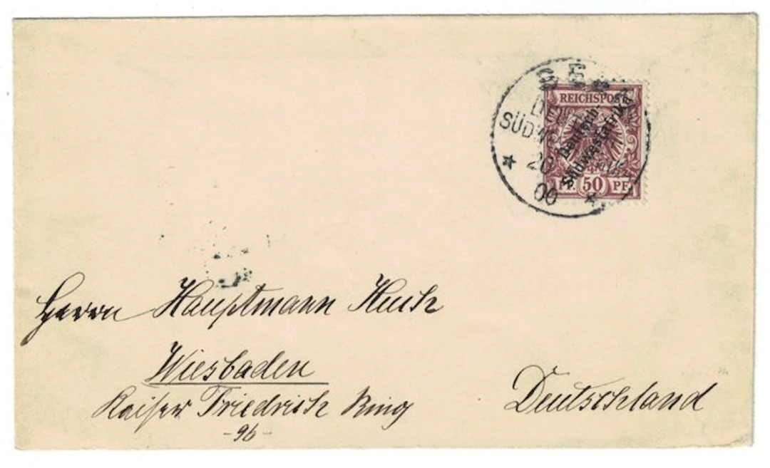 German South West Africa 1900 - DSWA Letter Mint
