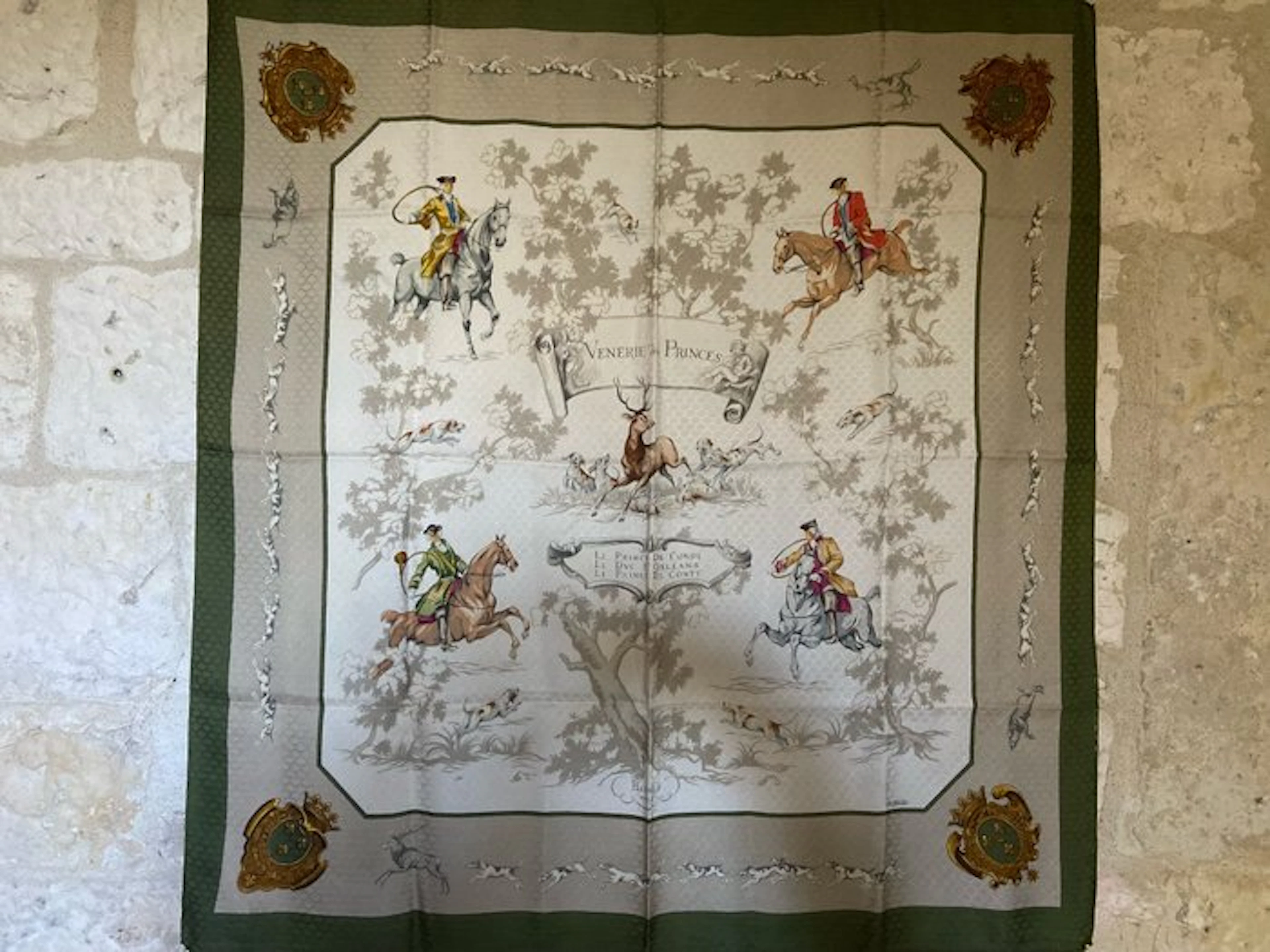 Hermès - " Venerie des Princes » par Charles Hallo 1957...