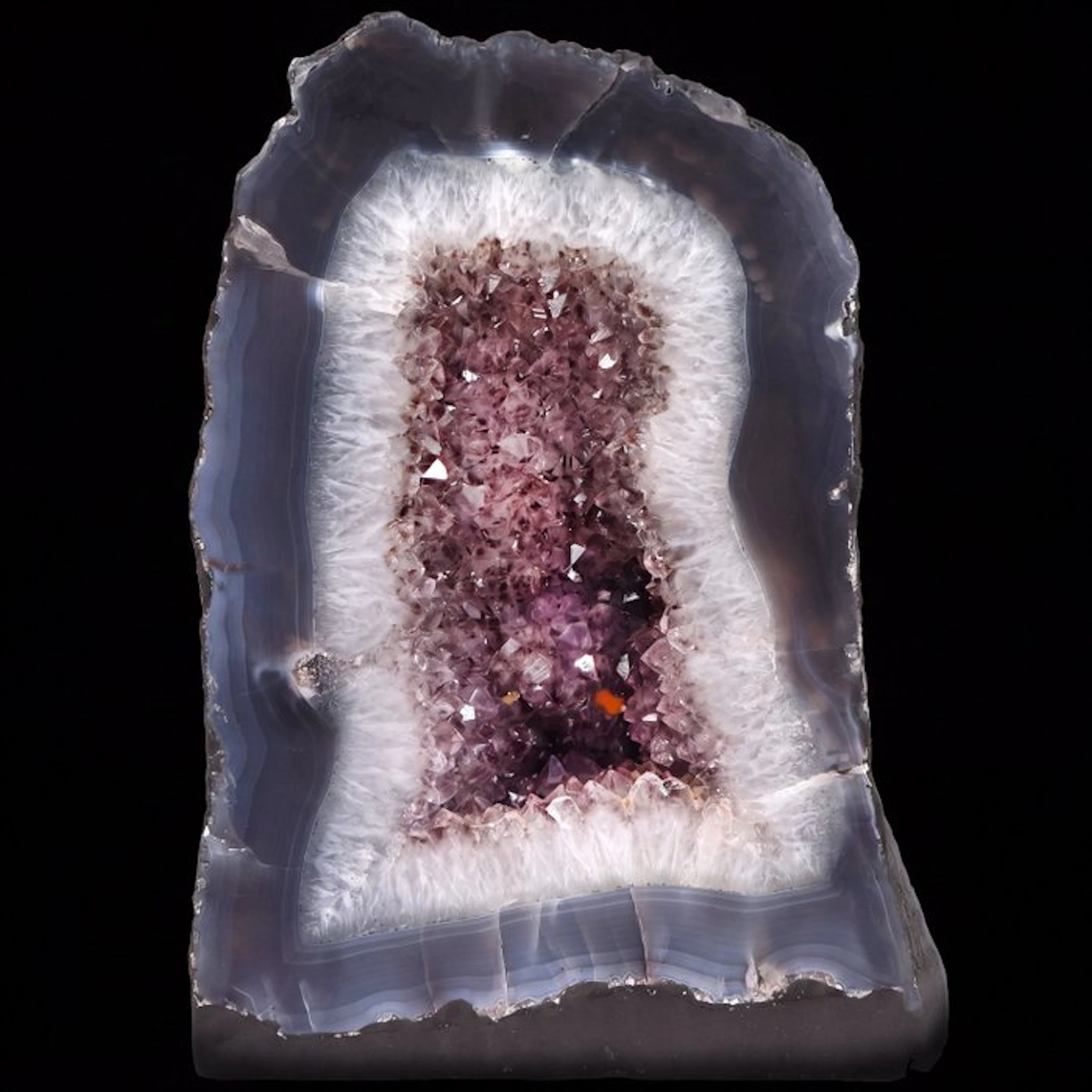 Amethyst & Agate - 29x19x15 cm - Geode- 10 kg