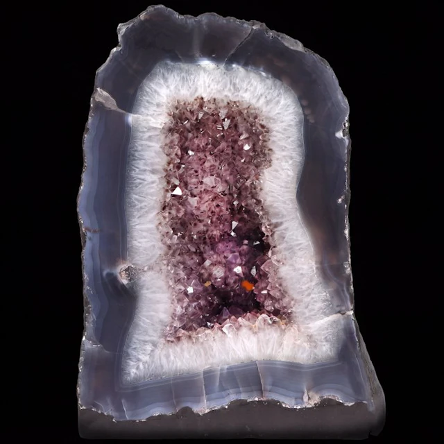 Amethyst & Agate - 29x19x15 cm - Geode- 10 kg