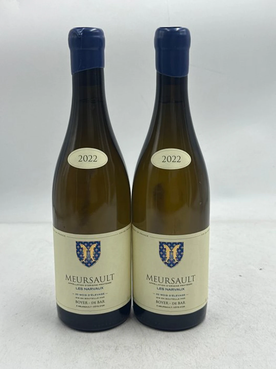 2022 Boyer - De Bar "Les Narvaux" - Meursault - 2 Bottle (0.75L)