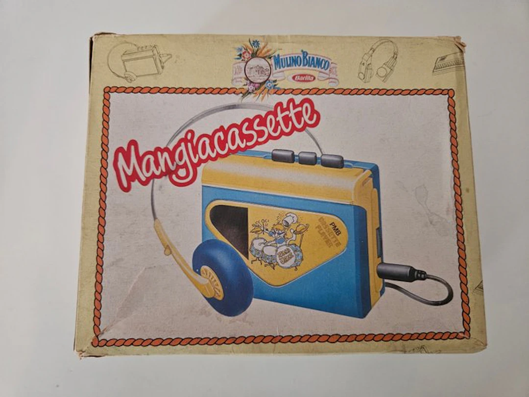 Consumer / Novelty - Mulino Bianco 'Promotional' Portable cassette player