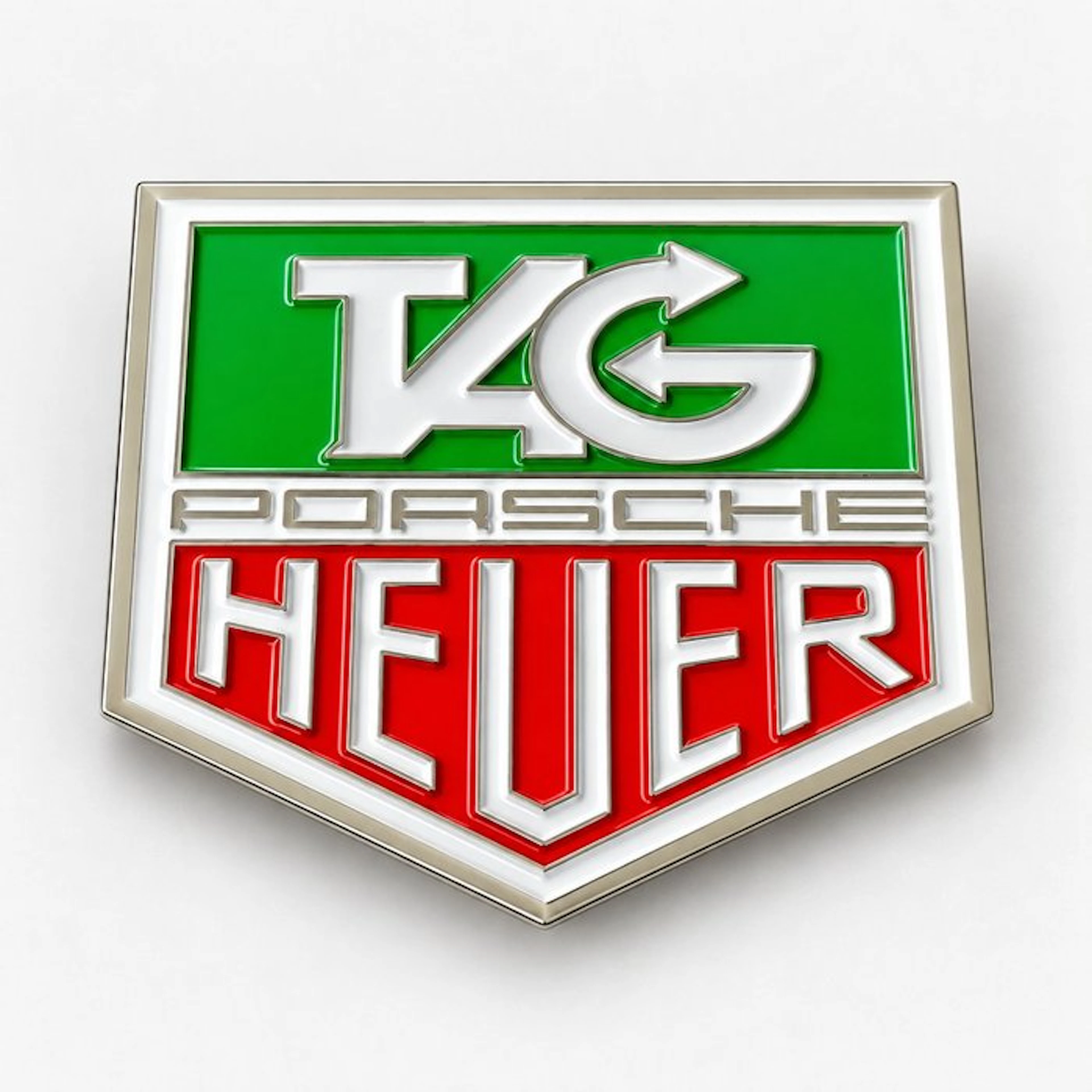 Badge TAG HEUER & PORSCHE - Germany - 21st