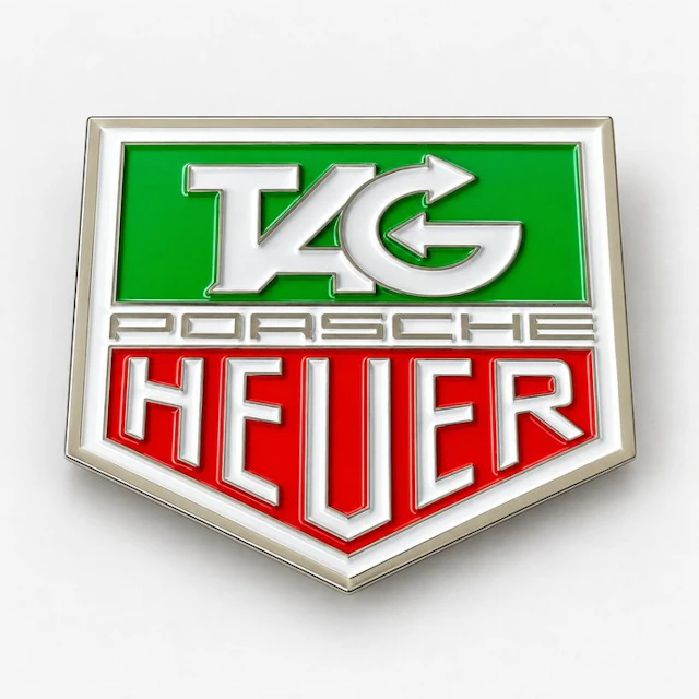 Badge TAG HEUER & PORSCHE - Germany - 21st