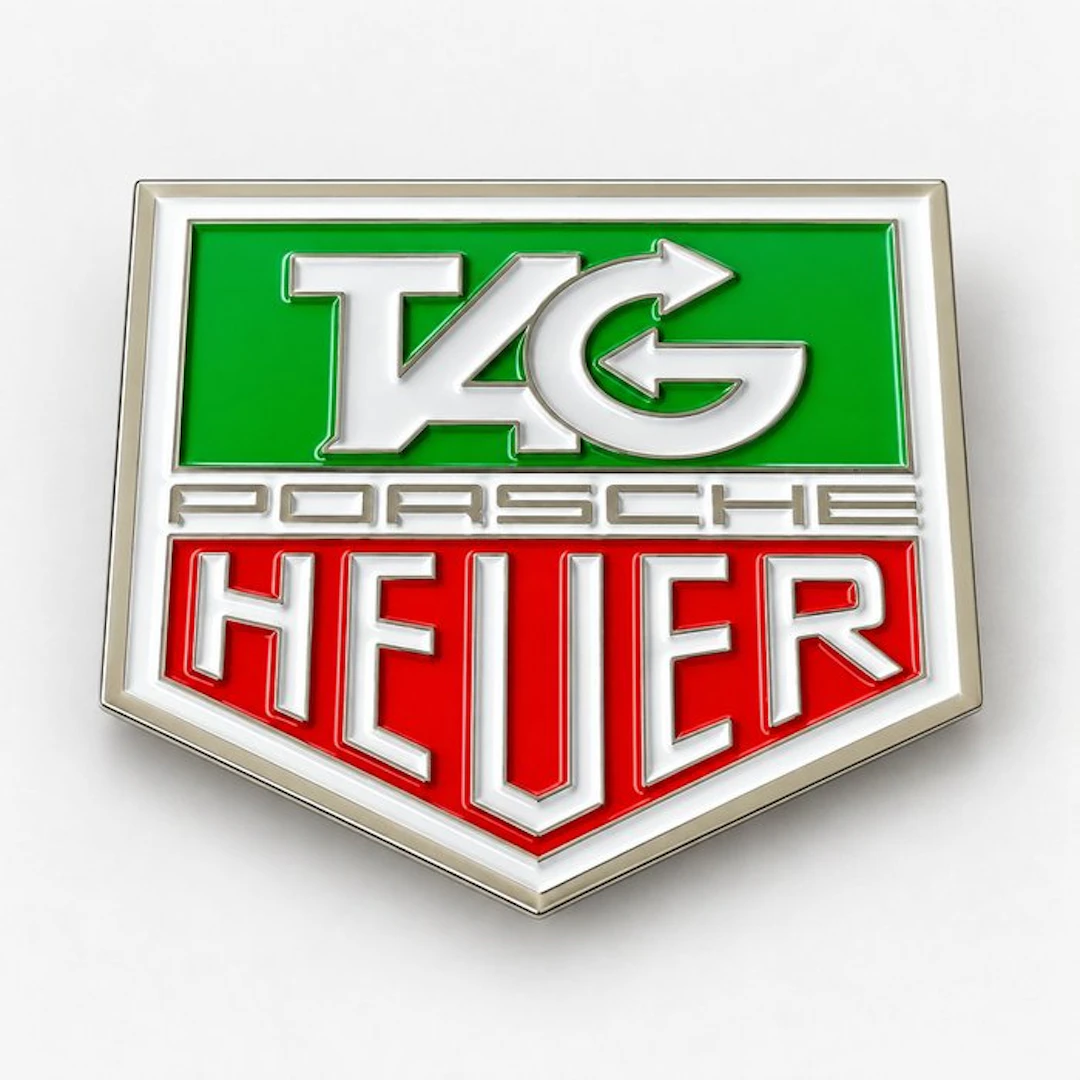 Badge TAG HEUER & PORSCHE - Germany - 21st