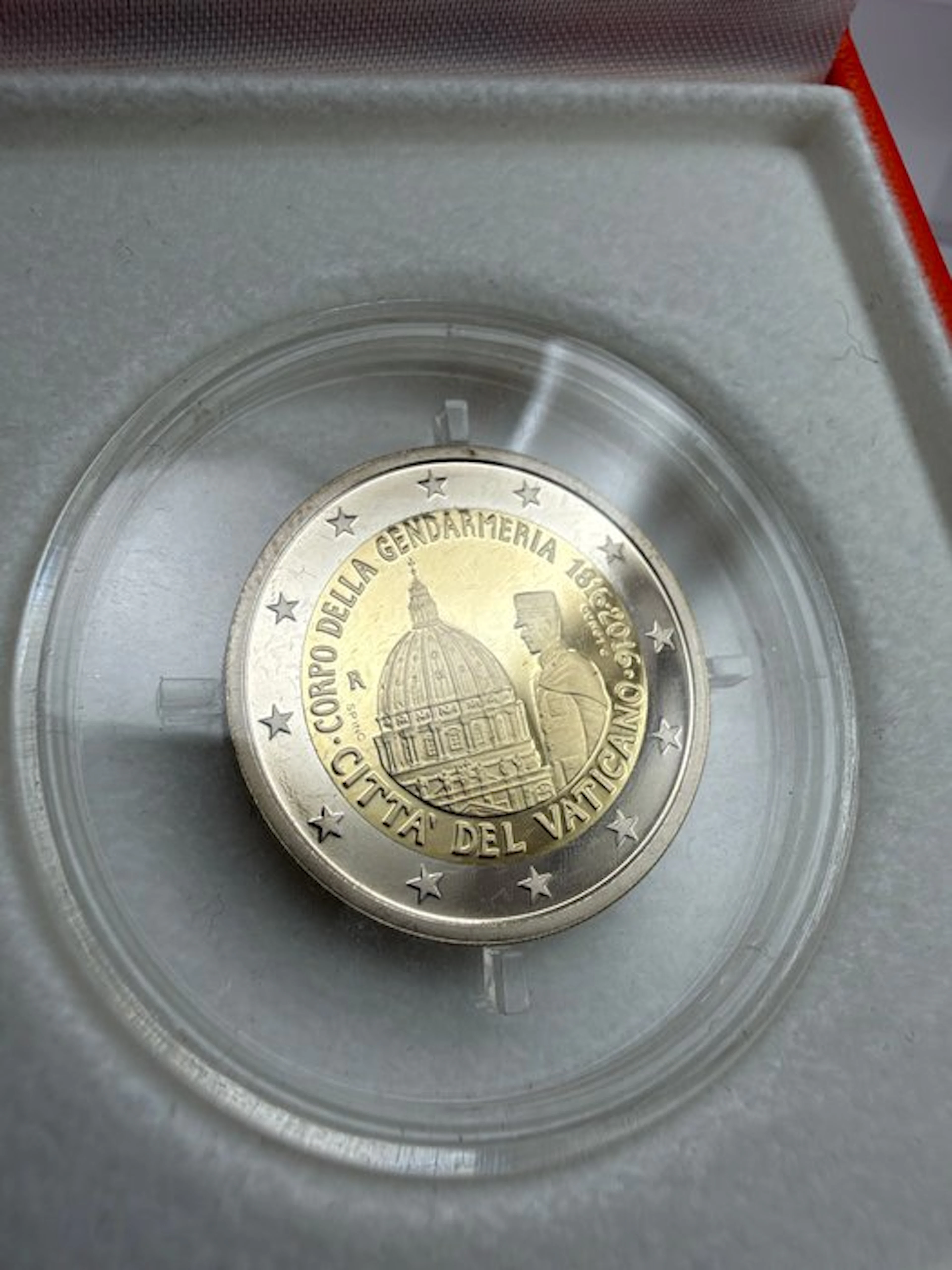 Vatican. 2 Euro 2016 "Gendarmeria" Proof (No reserve price)