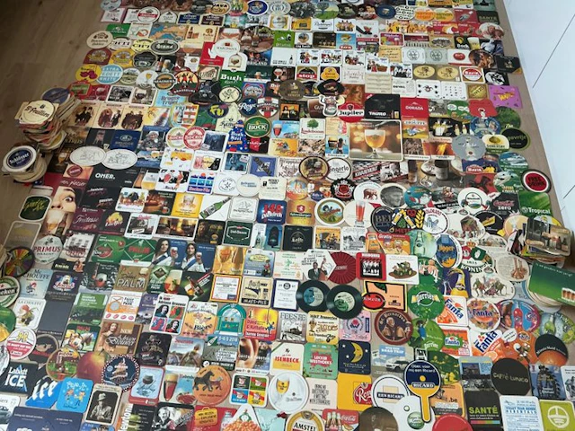 Branded merchandise collection - beer coasters