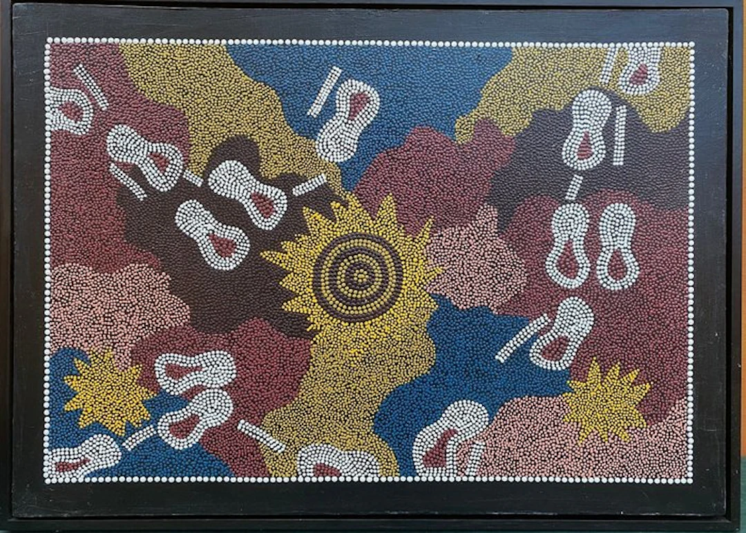 Unknown artist - Peinture - Aborigène - Australie