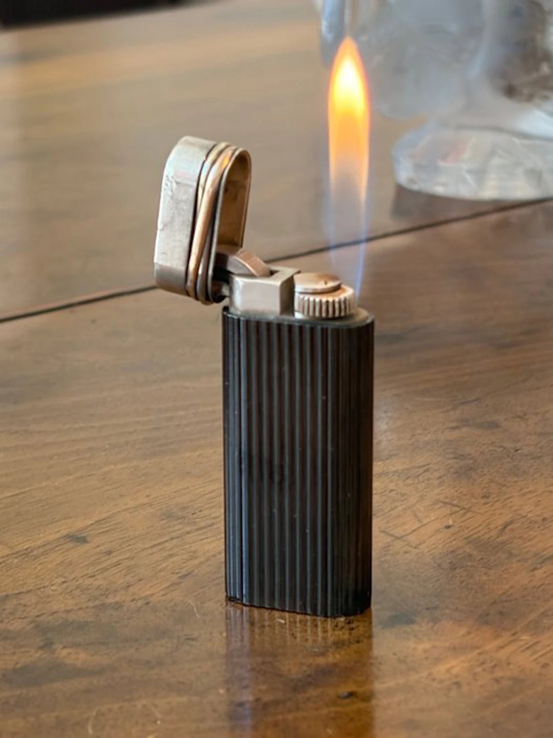 Cartier - Lighter - Silverplate, Gold-plated