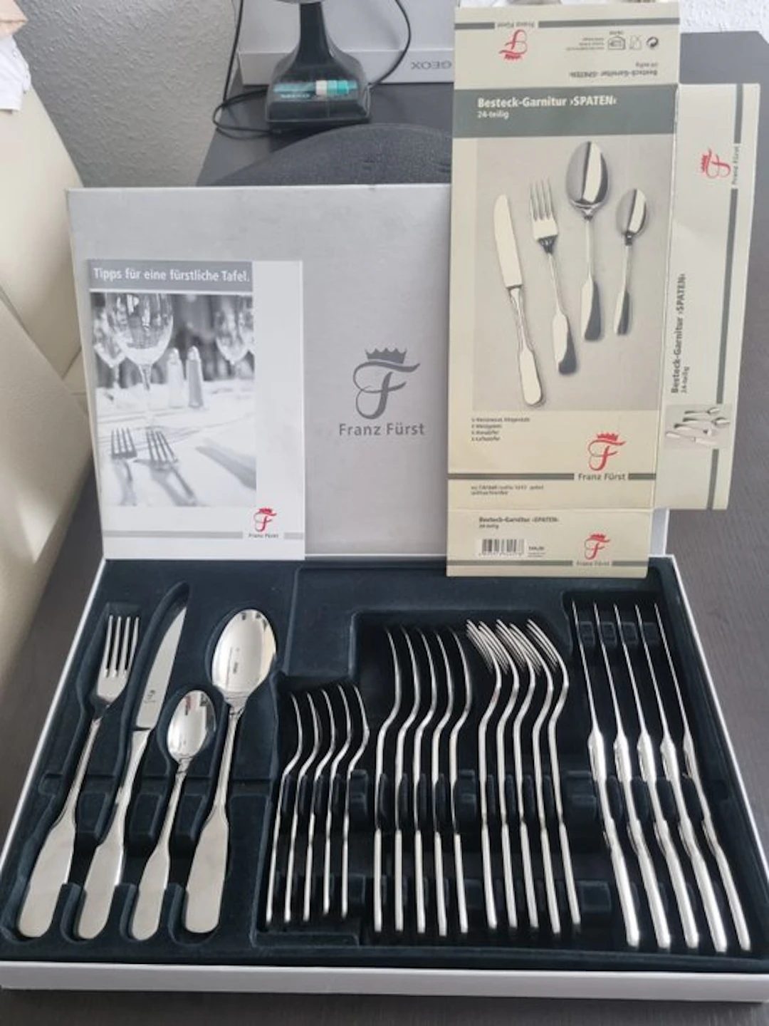 Franz Fürst - Cutlery set for 6 - SPATEN - Steel - 18/10 polished, unused